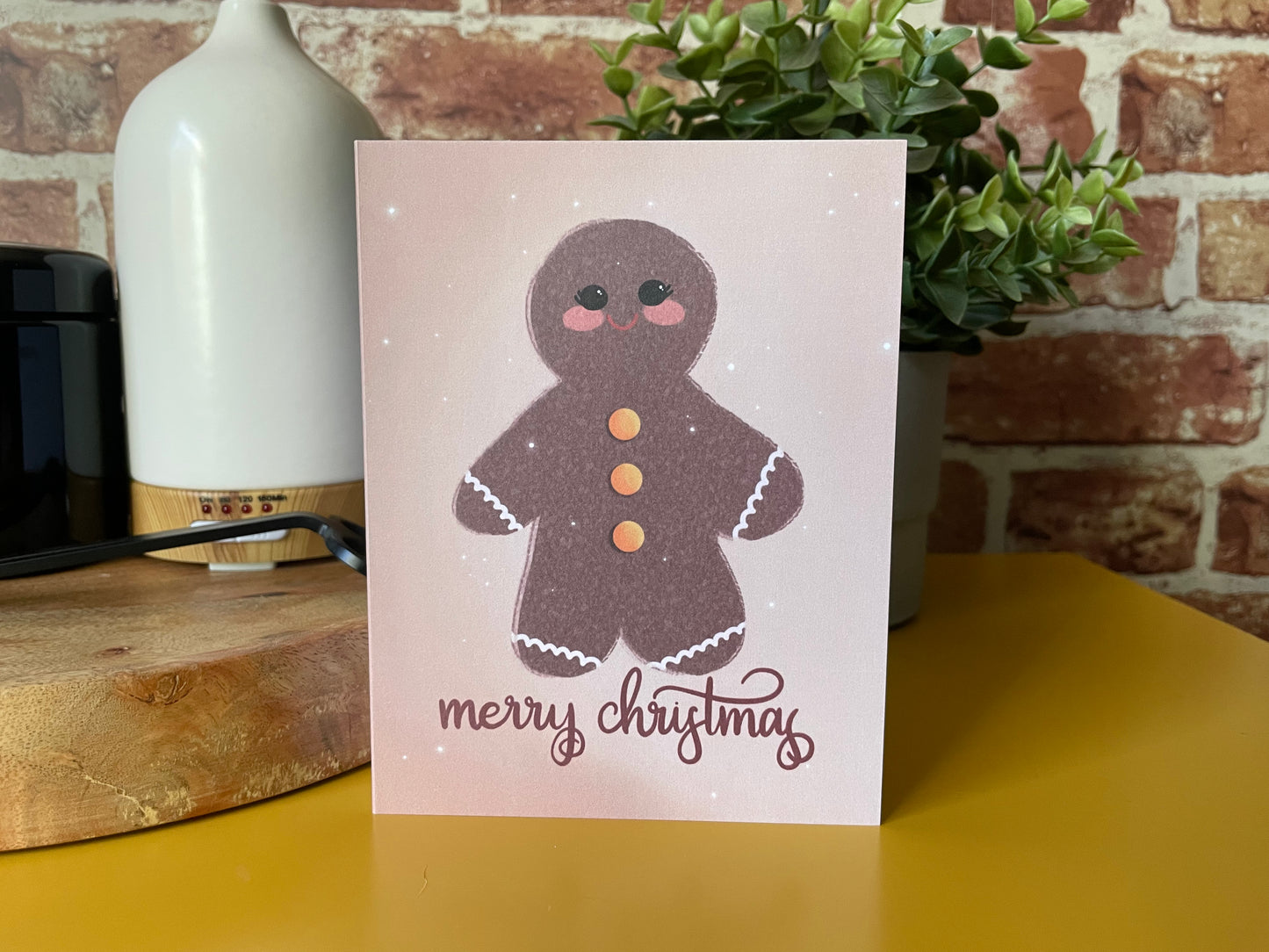 Merry Christmas Cookie Greeting Card