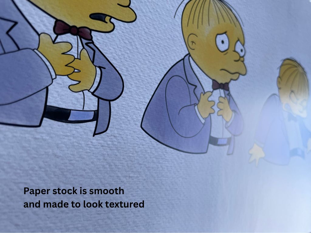 The Simpsons Ralph Heartbreak Print