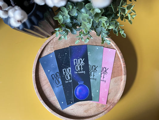 Fuck Off, I’m Reading Bookmark