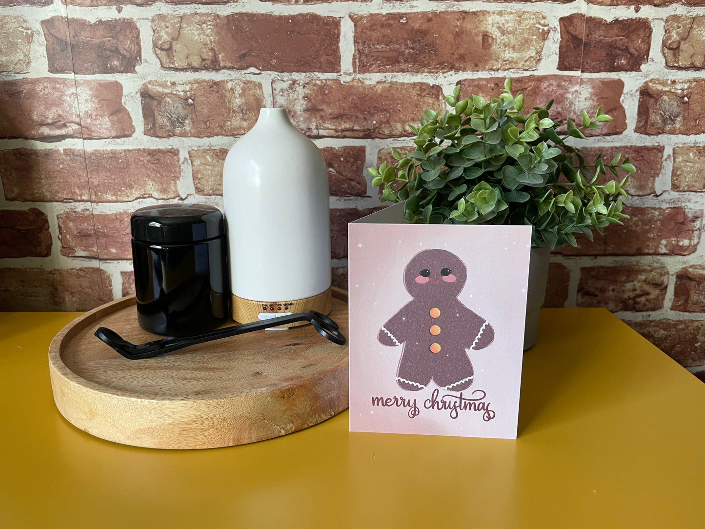 Merry Christmas Cookie Greeting Card