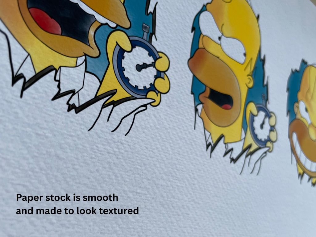 The Simpsons Here's Homer! The Shining Print