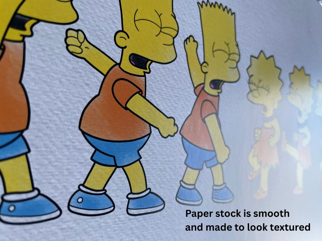 The Simpsons Bart vs Lisa Fight Print