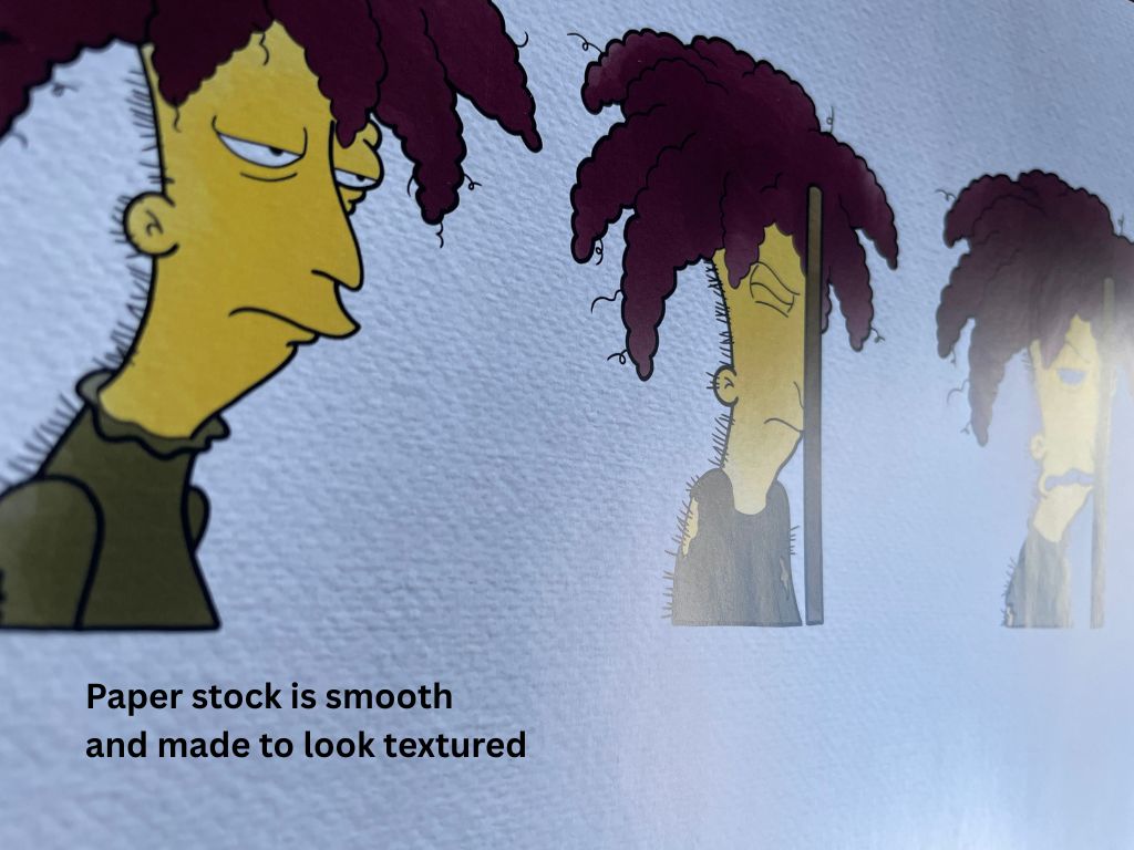 The Simpsons Sideshow Bob Steps On Rake Print