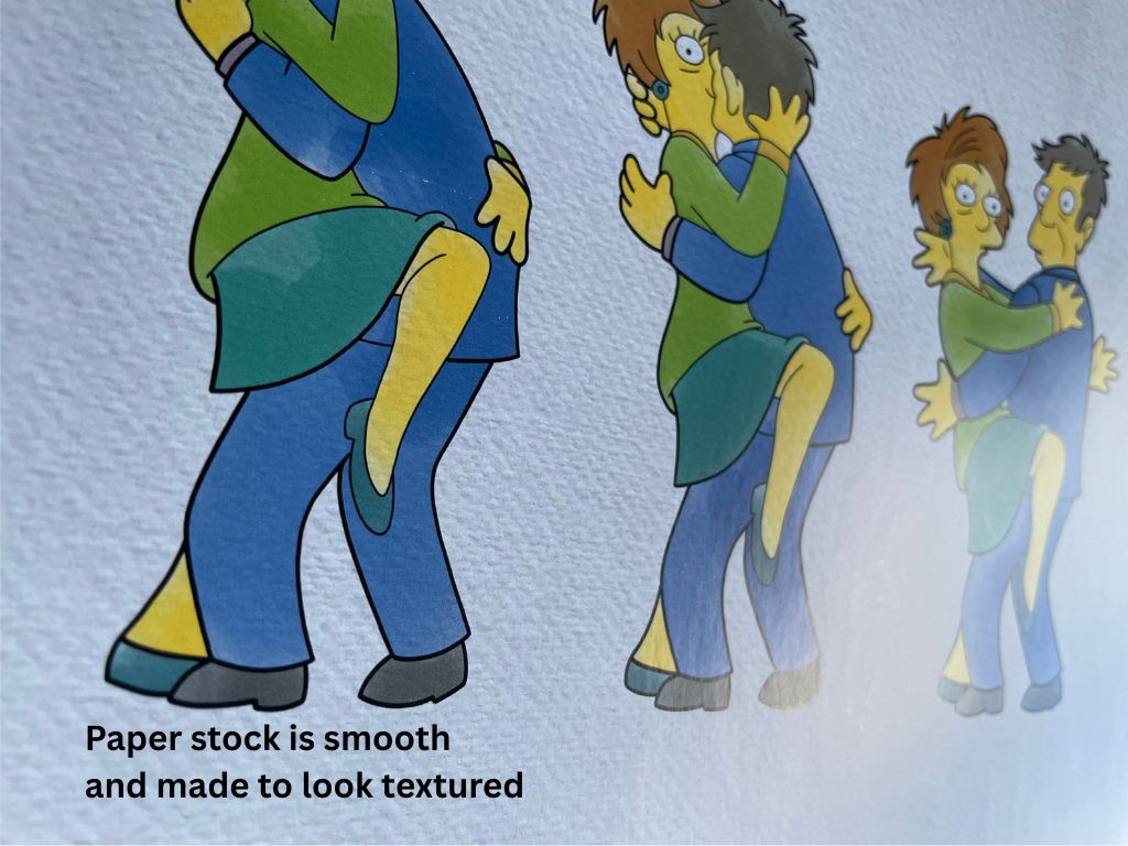 The Simpsons Mrs Krabappel and Principal Skinner Closet Print