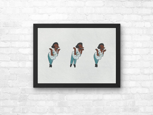 The Simpsons Apu The Hummingbird Print